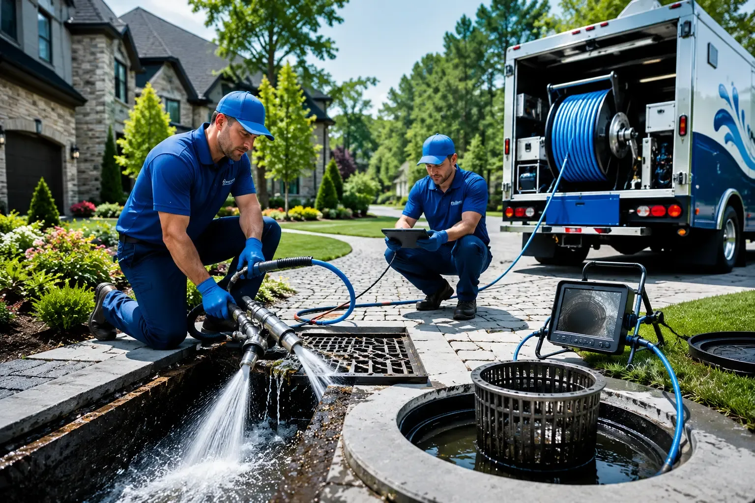 Local outdoor drain cleaning professionals in Grand Marais, MI