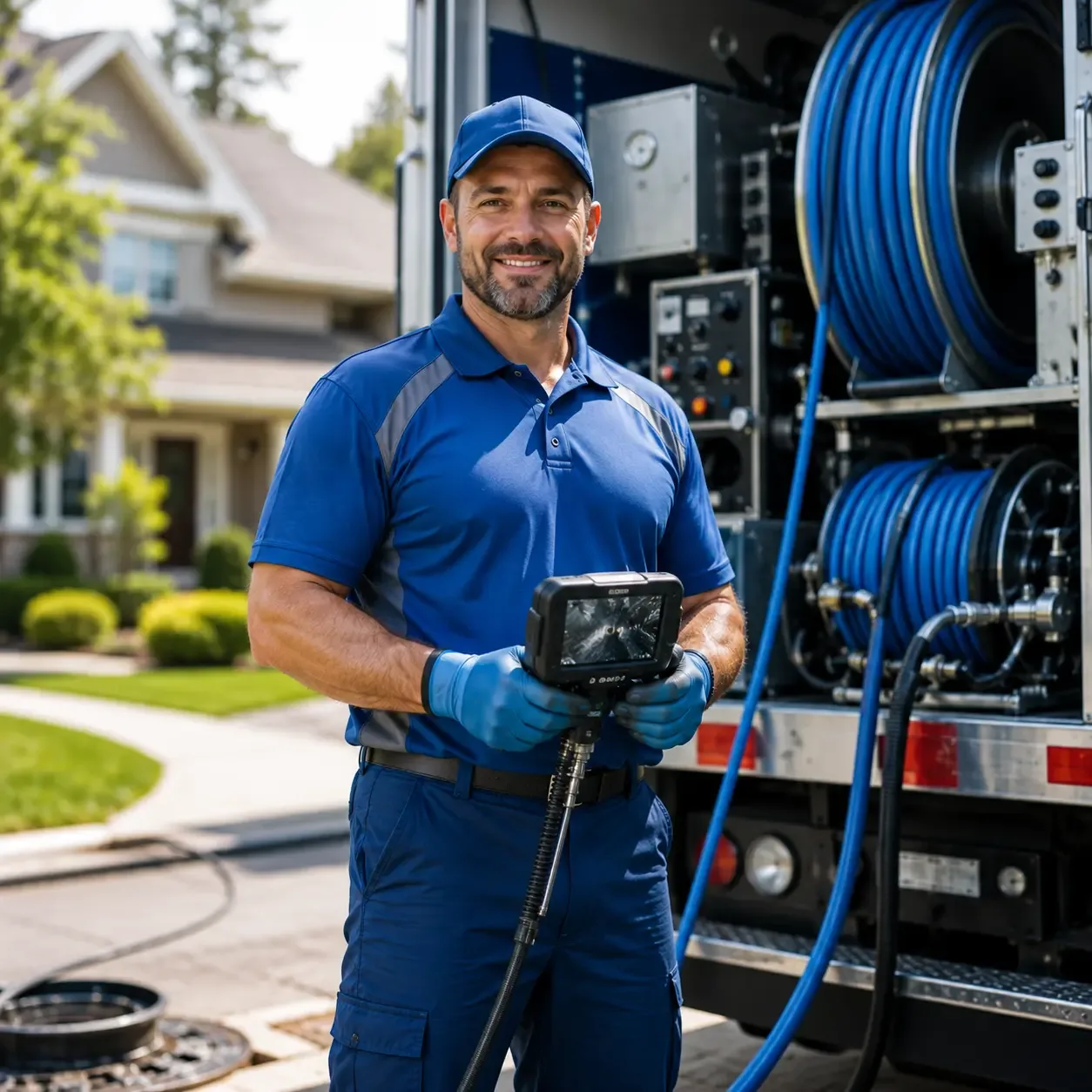 Local outdoor drain cleaning specialists in Grand Marais, MI